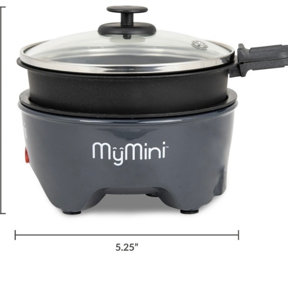 MyMini Noodle Cooker & Non-Stick Skillet 5” - Picture 3 of 5